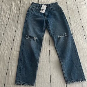 Zara straight leg jeans - NWT